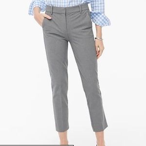 J.Crew Gray Ruby Crop Pant